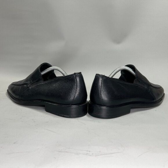 Cole Haan Loafers Men\'s Size 9.5 Black Leather Apron‎ Toe Slip On Dress Shoes main image 11
